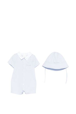 tuta in cotone azzurro GIVENCHY KIDS | H31253771